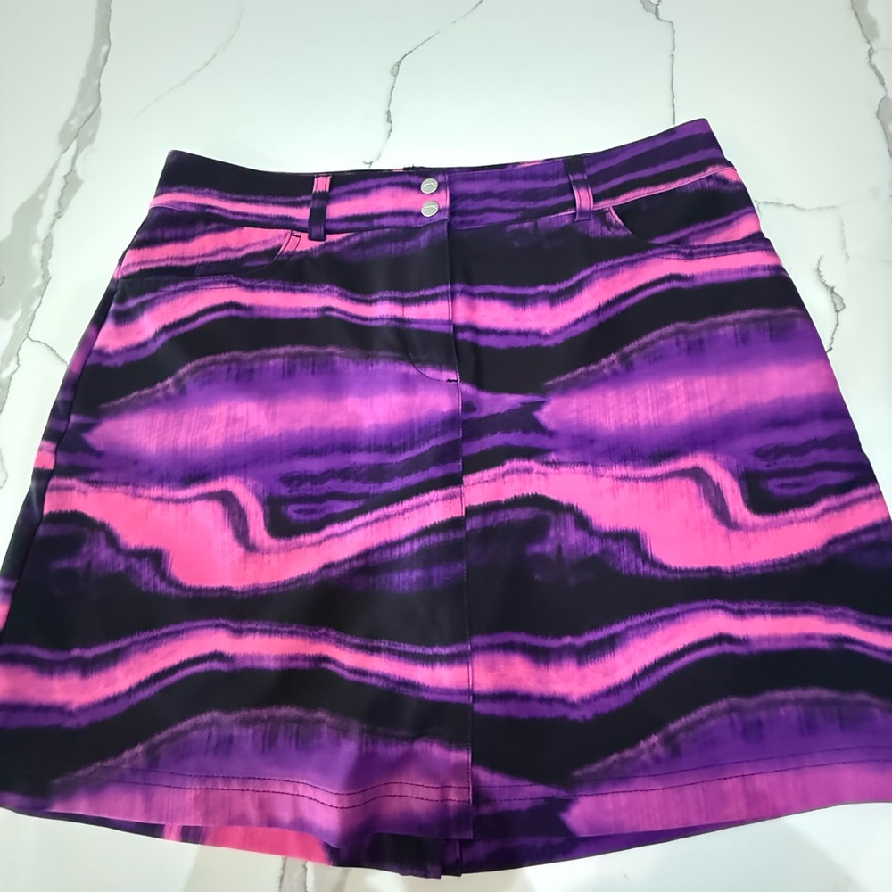 Slazenger Purple and Pink A-Line Golf or casual skirt